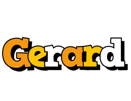 Gerard cartoon logo