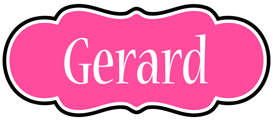 Gerard invitation logo