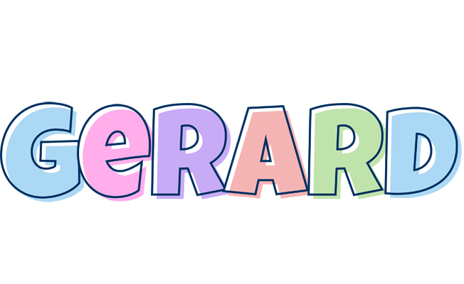 Gerard pastel logo