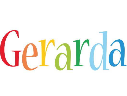 Gerarda birthday logo