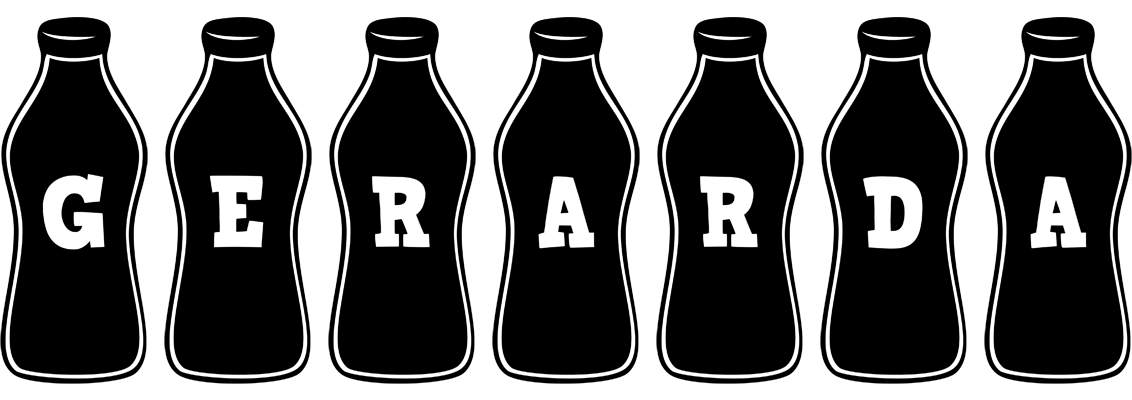 Gerarda bottle logo
