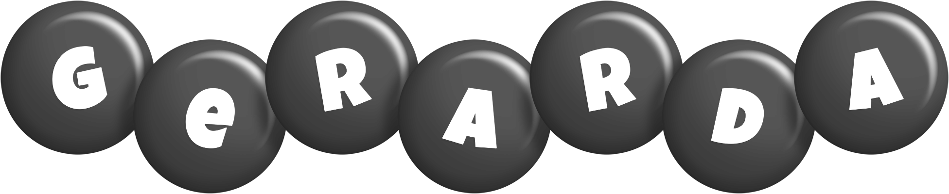 Gerarda candy-black logo