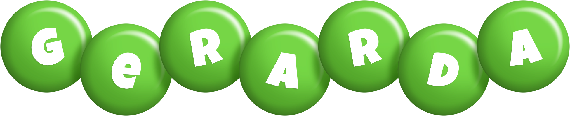 Gerarda candy-green logo