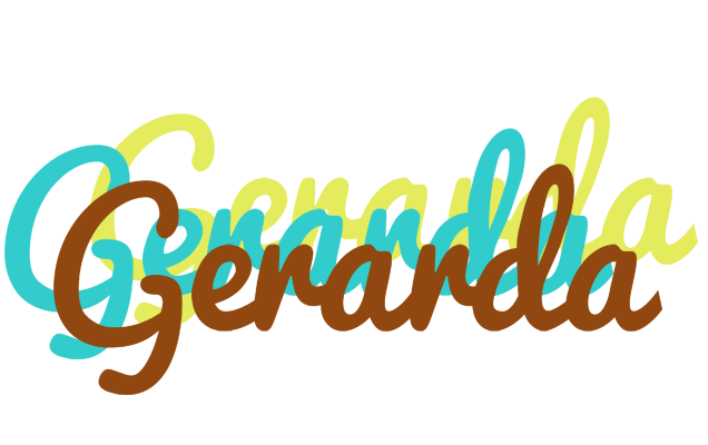 Gerarda cupcake logo