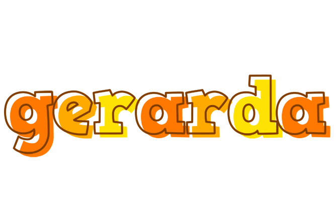 Gerarda desert logo