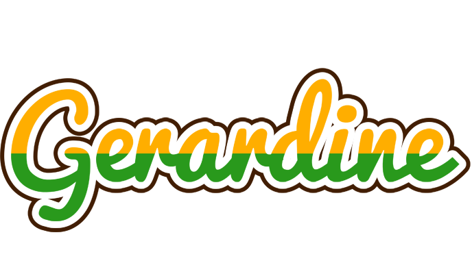 Gerardine banana logo