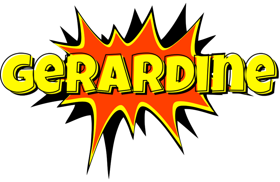 Gerardine bazinga logo