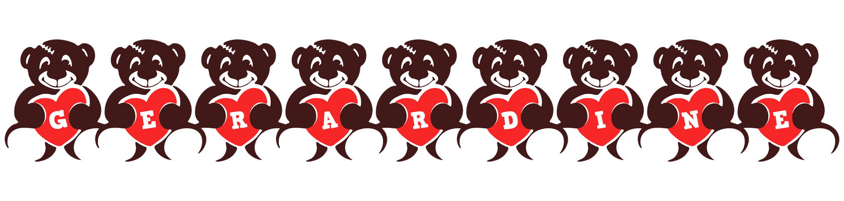 Gerardine bear logo