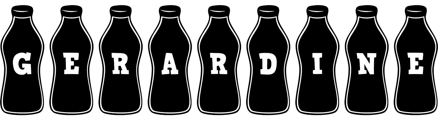 Gerardine bottle logo