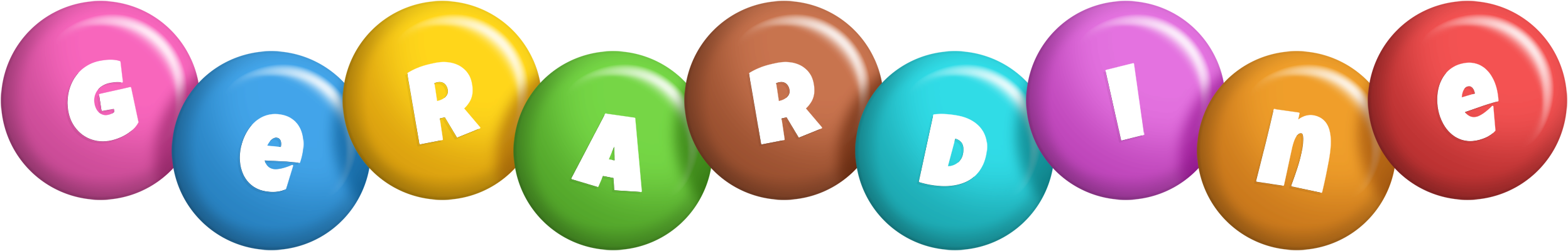 Gerardine candy logo