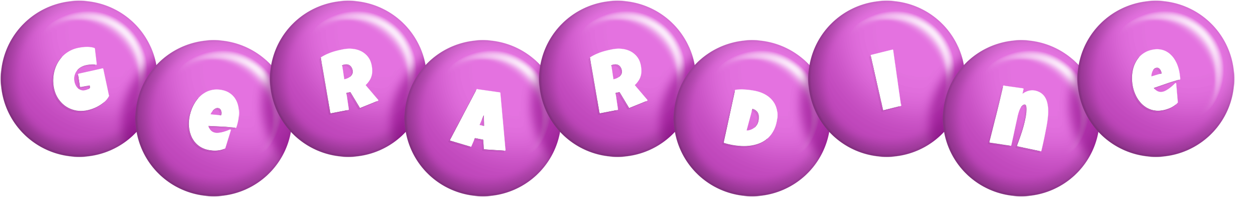 Gerardine candy-purple logo