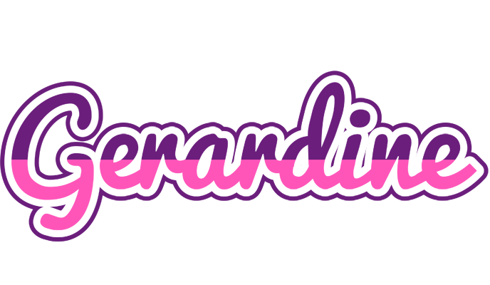 Gerardine cheerful logo