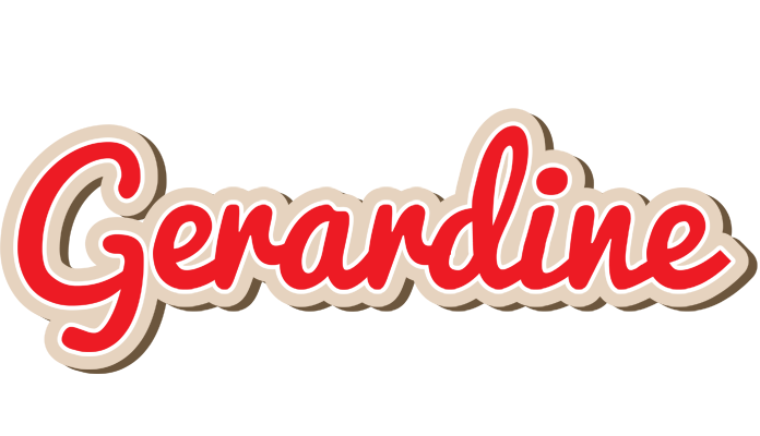 Gerardine chocolate logo