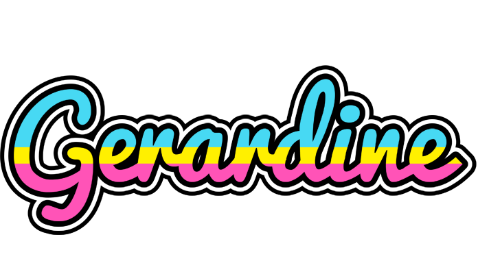 Gerardine circus logo