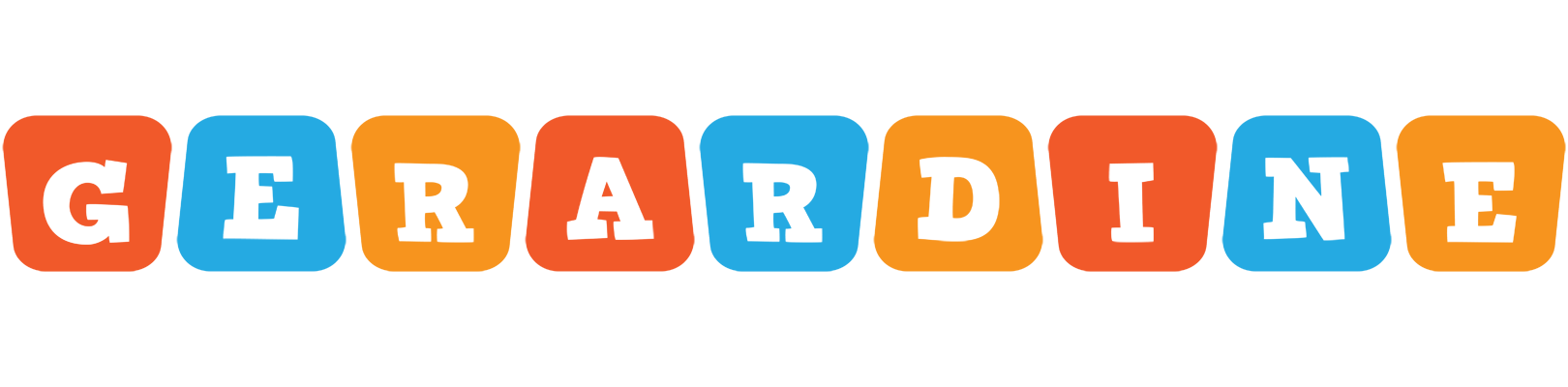 Gerardine comics logo