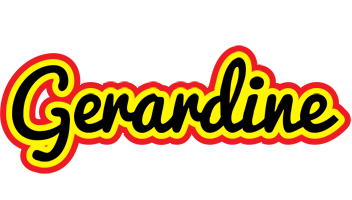 Gerardine flaming logo