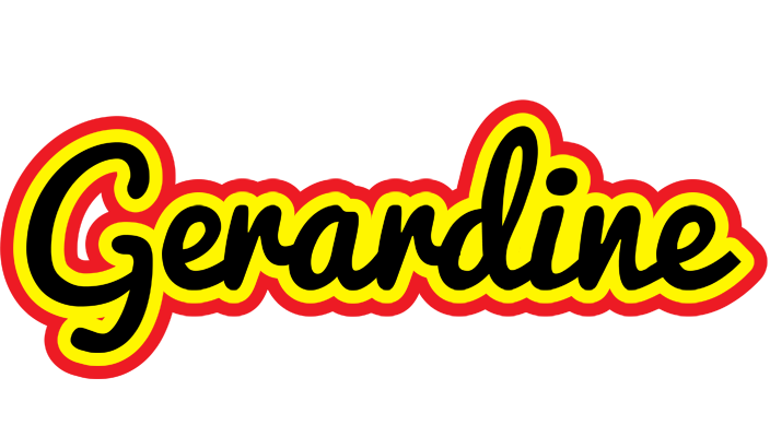 Gerardine flaming logo