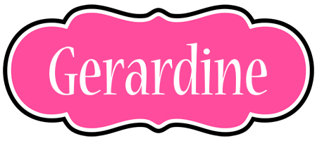 Gerardine invitation logo