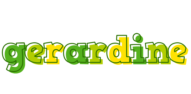 Gerardine juice logo