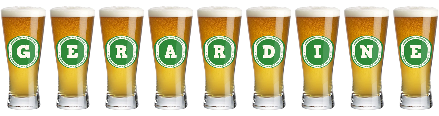 Gerardine lager logo