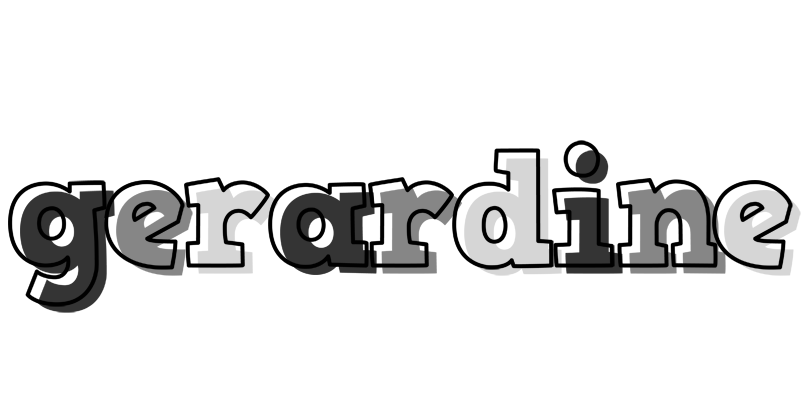 Gerardine night logo