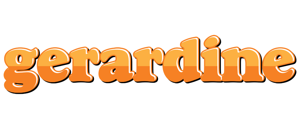 Gerardine orange logo