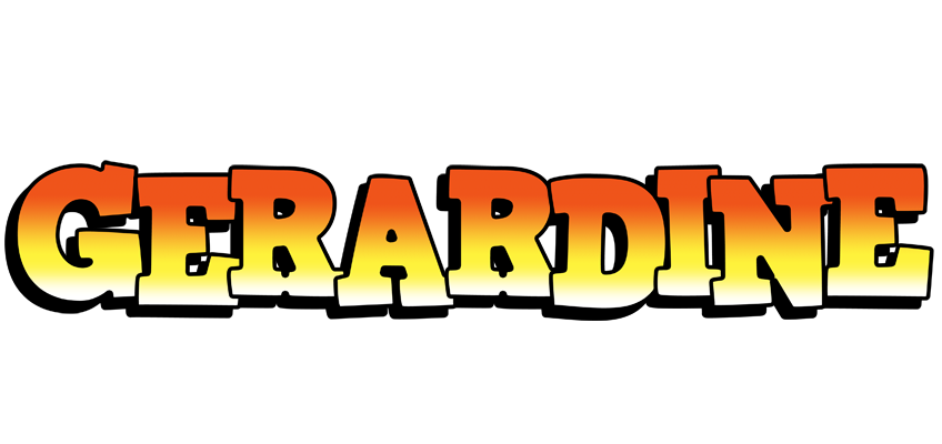 Gerardine sunset logo