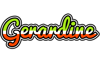 Gerardine superfun logo