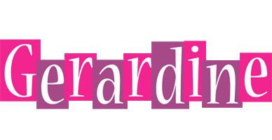 Gerardine whine logo