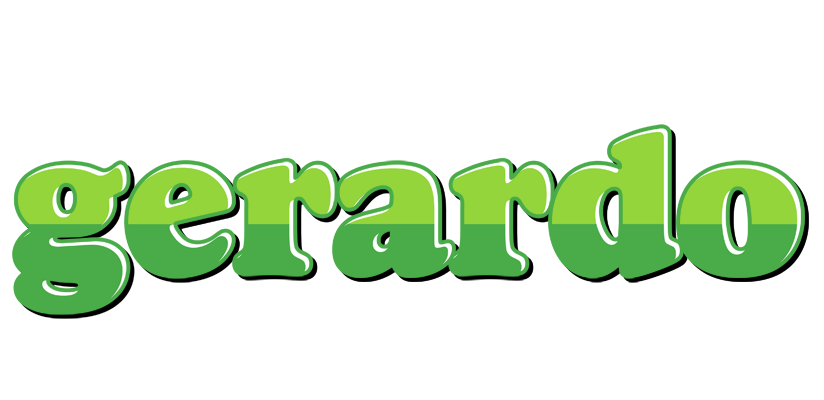 Gerardo apple logo
