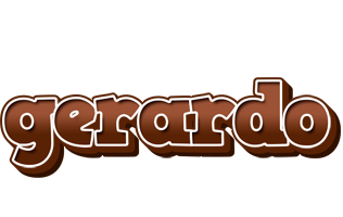 Gerardo brownie logo