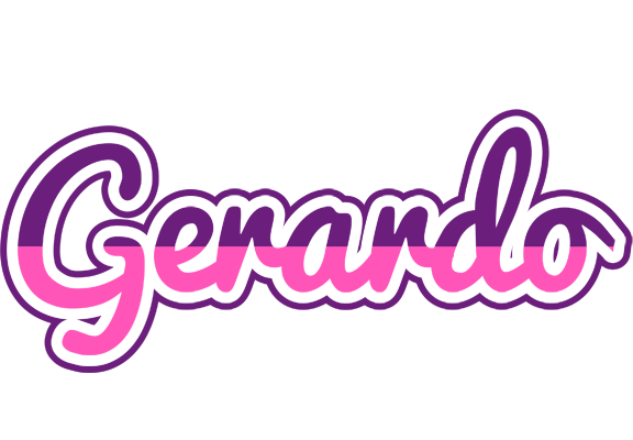 Gerardo cheerful logo