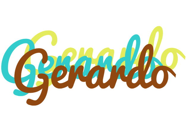 Gerardo cupcake logo