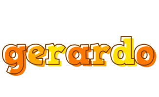 Gerardo desert logo