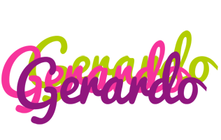 Gerardo flowers logo