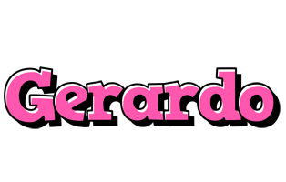 Gerardo girlish logo