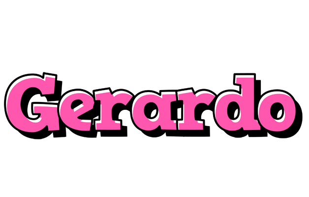 Gerardo girlish logo