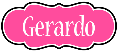 Gerardo invitation logo