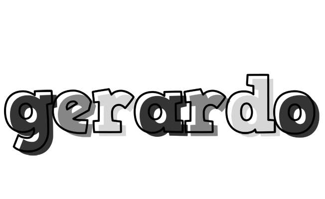 Gerardo night logo