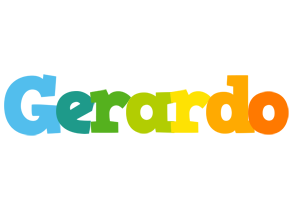 Gerardo rainbows logo