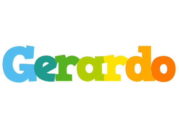 Gerardo rainbows logo