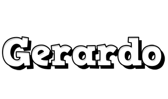 Gerardo snowing logo