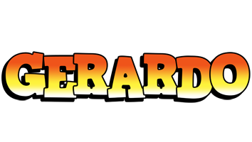 Gerardo sunset logo