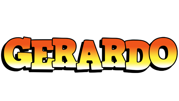 Gerardo sunset logo