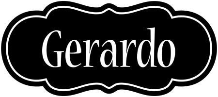 Gerardo welcome logo