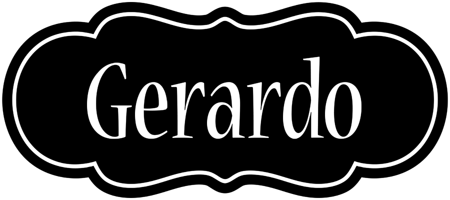 Gerardo welcome logo