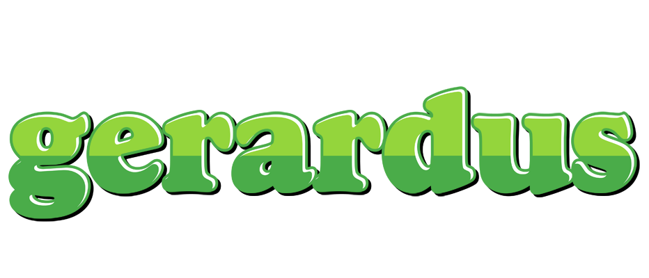 Gerardus apple logo