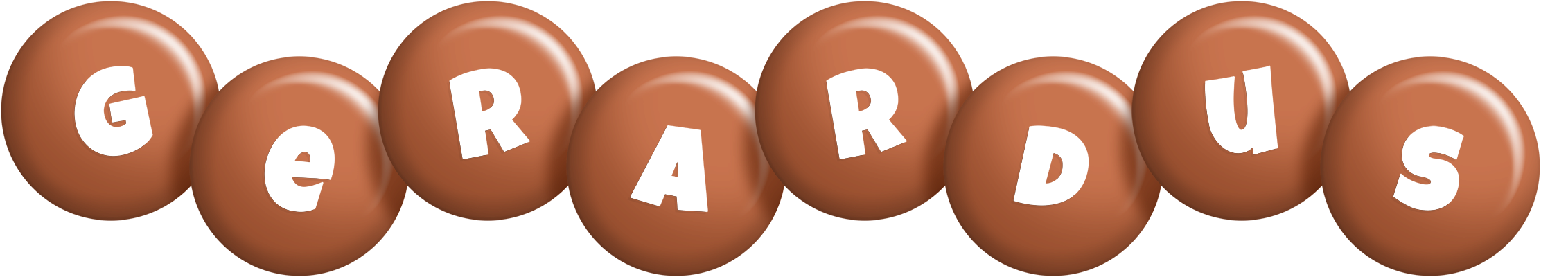Gerardus candy-brown logo