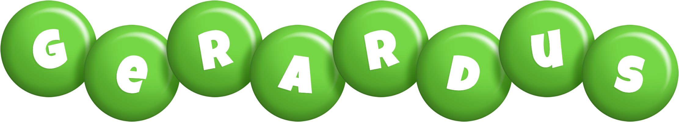 Gerardus candy-green logo