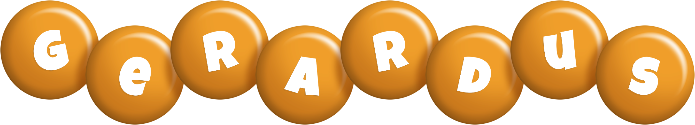 Gerardus candy-orange logo